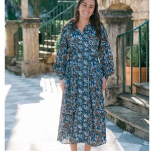 Clara the Label/Victoria Dunn Cecilia Dress in Amber Glow